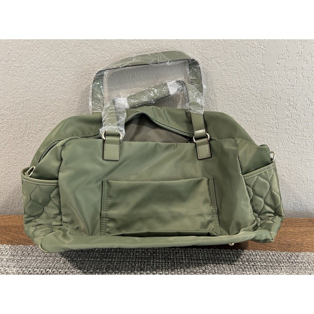 Bella Russo Weekender Bag NWT Sage Green Travel Bag 18”